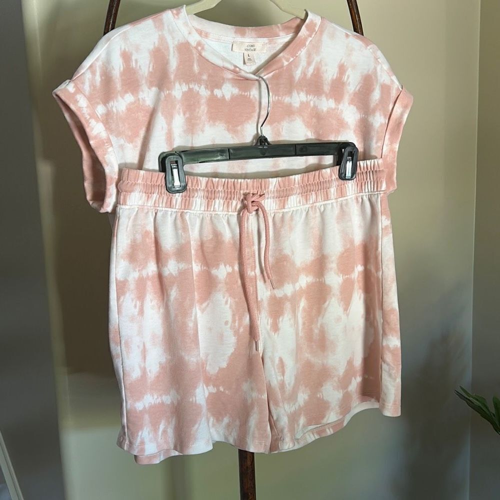 Tie Dye Short Set Size Large